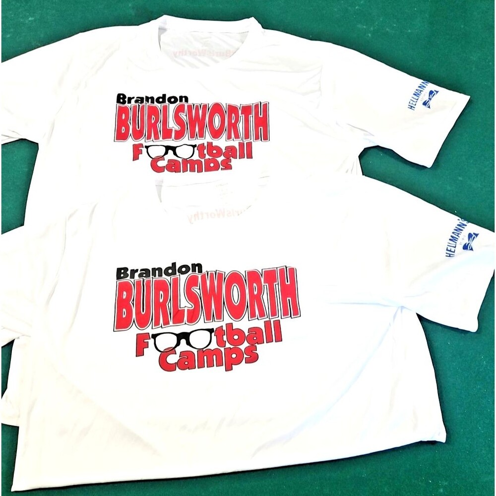 2 NEW Tshirt Men's XL DriFit Arkansas Razorbacks Brandon Burlsworth football